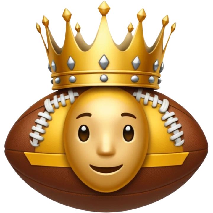 football+crown emoji