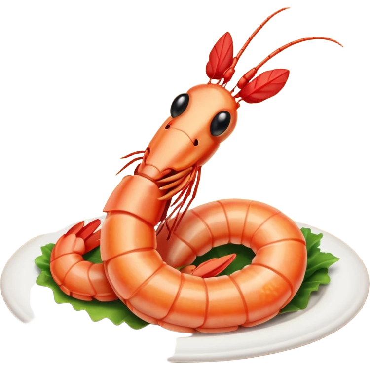 Cowboy shrimp emoji