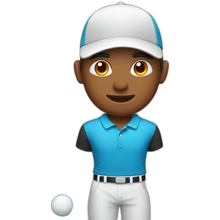 Golfer emoji