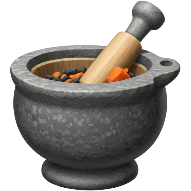 mortar and pestle molcajete emoji
