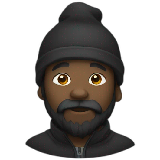 Black Zwerg emoji