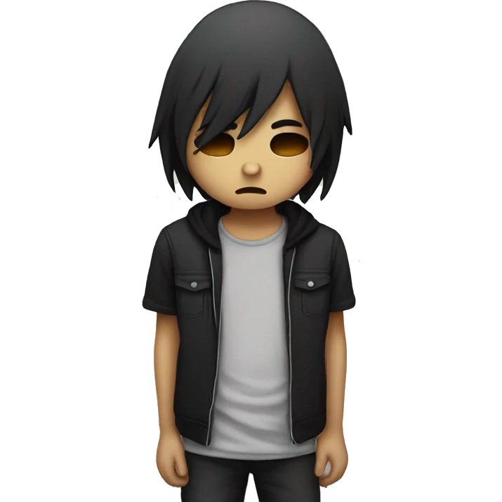 Sad emo  emoji