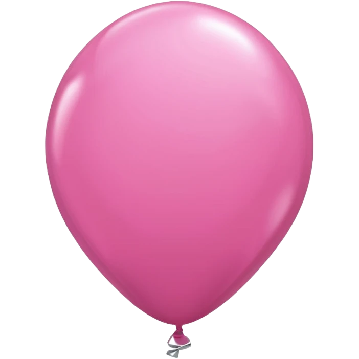 Pink glossy balloon  emoji
