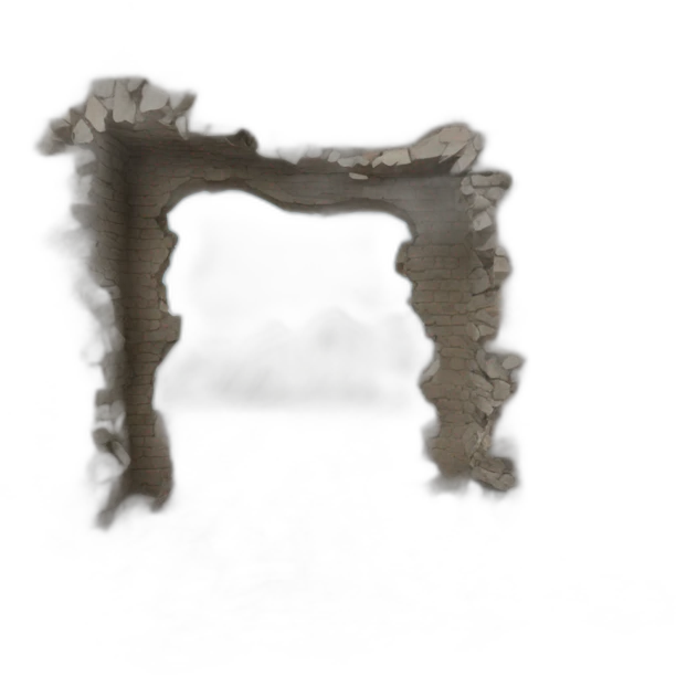 destroyed wall emoji