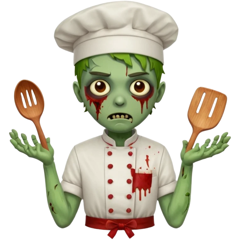chef zombie emoji