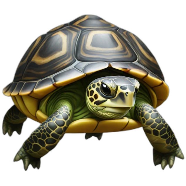 Tortue choquée emoji