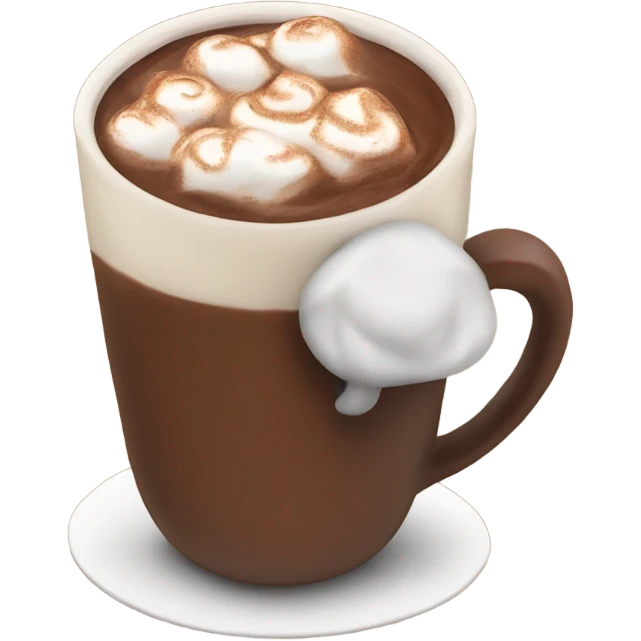 Hot chocolate emoji