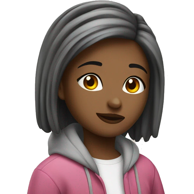 Girl, chilling for the weekend ￼ emoji