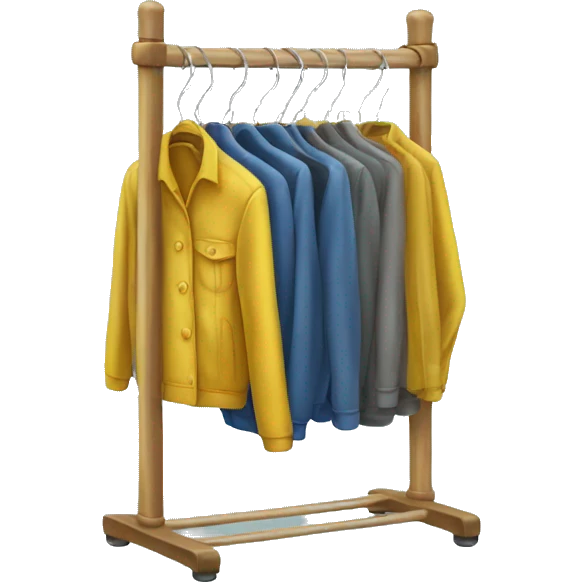 clothing rack emoji