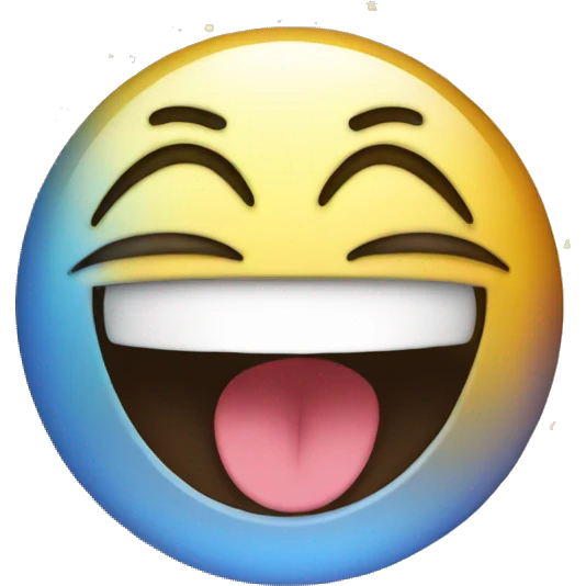 excited emoji with sparkles emoji