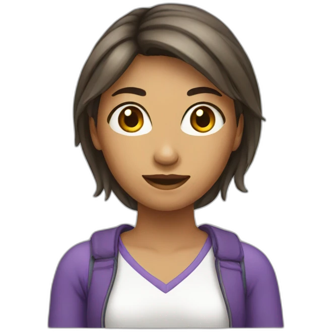 female characteristics body emoji