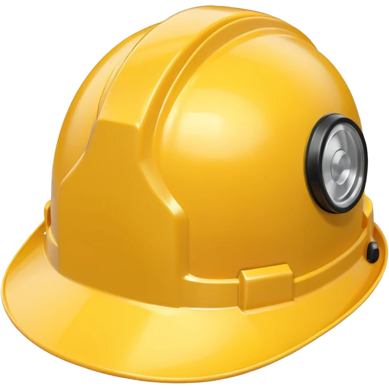 Construction helmet, bright yellow
 emoji