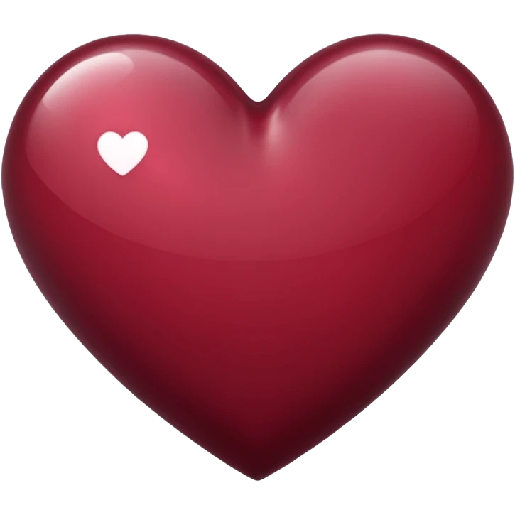 heart burgundy emoji