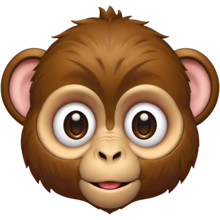upside down monkey face emoji