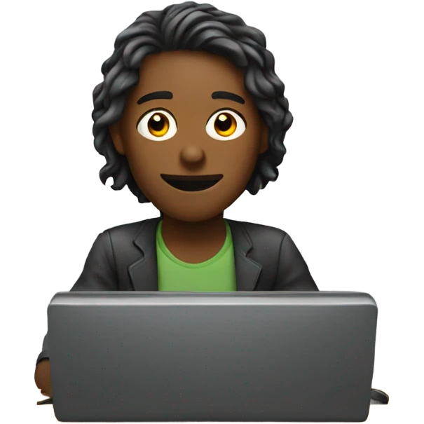 the student at the desk emoji