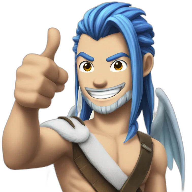 fairy tail thumbs up emoji