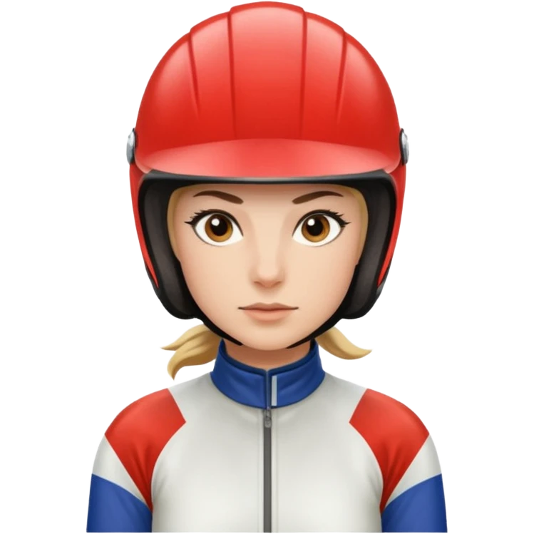  horse jockey woman face emoji