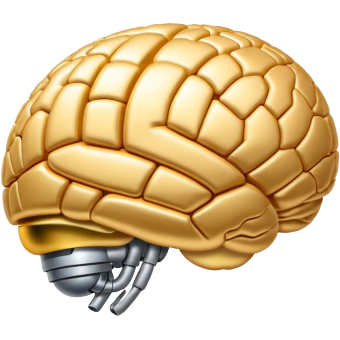AI brain emoji style emoji