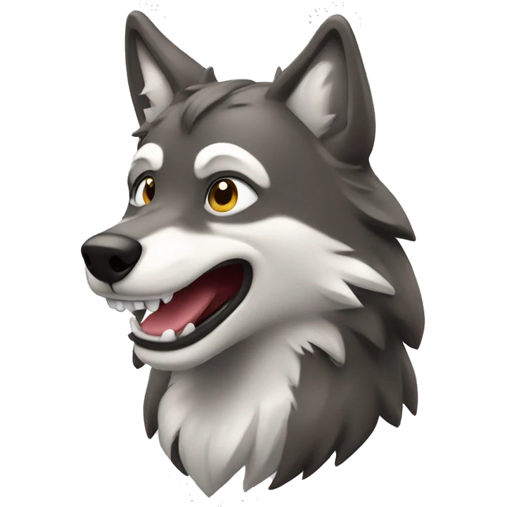 smiling wolf emoji