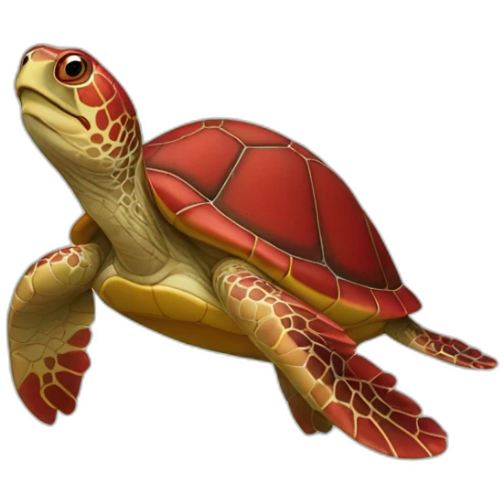 red turtle emoji