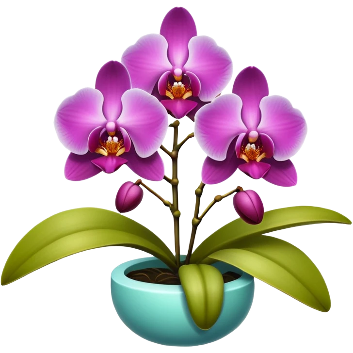 Orquídeas emoji
