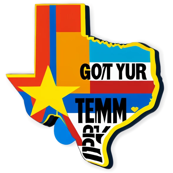State of Texas with saying in quotes I Got Your Back I’m a Texas Realtor emoji