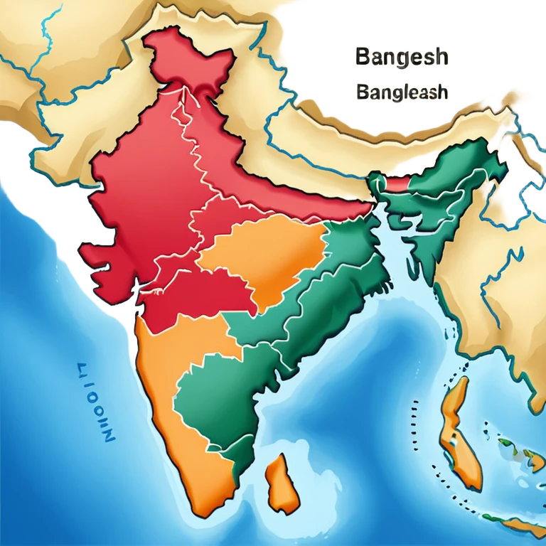 bangladesh in the map emoji