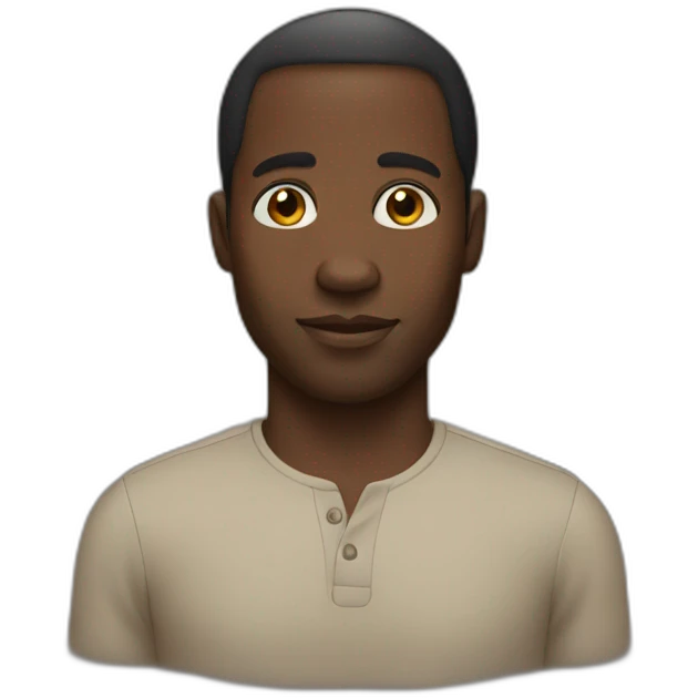 black nigerian man emoji