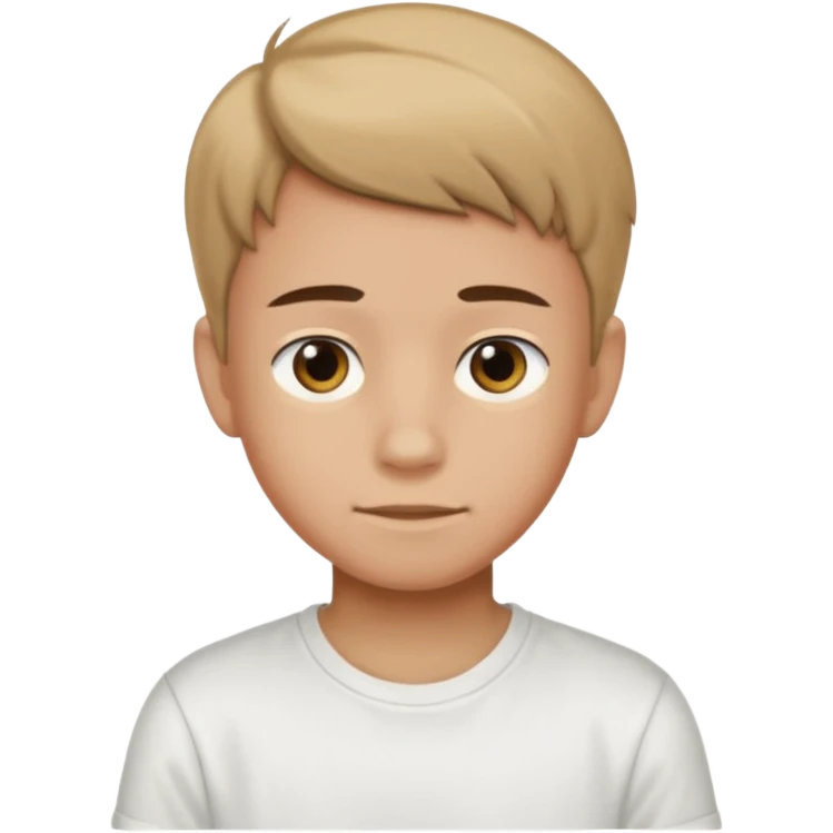 A boy, aged 15 and 16, with a light brown complexion, is broadcasting with any t-shirt on. emoji