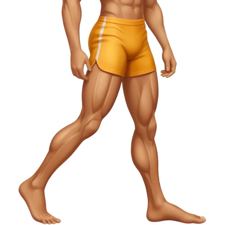 Create leg muscle  emoji emoji
