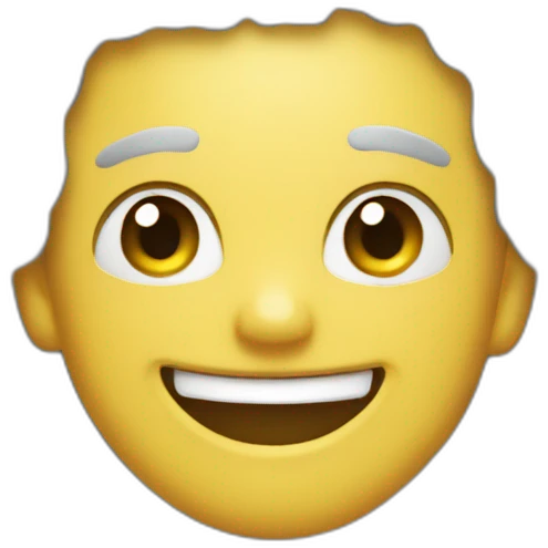 Hs faux sourire emoji