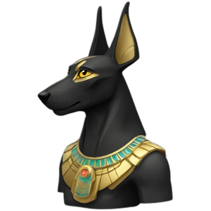 Anubis in russia emoji