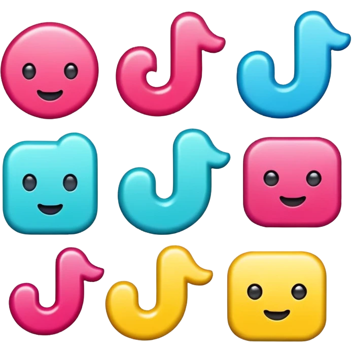TikTok Verification stickers emoji