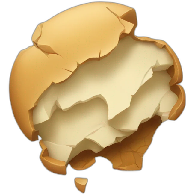 broken lump emoji