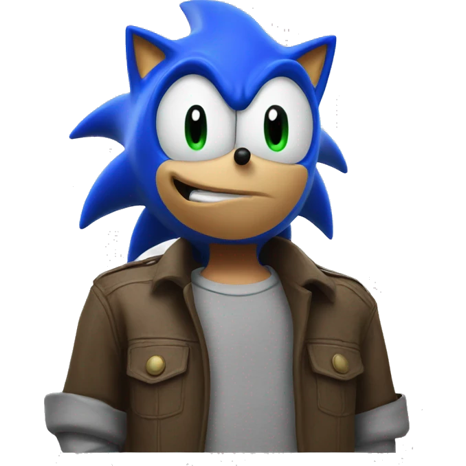 unpatient sonic emoji