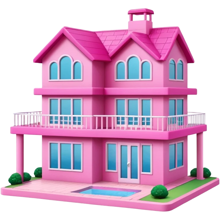 Barbie dream house emoji