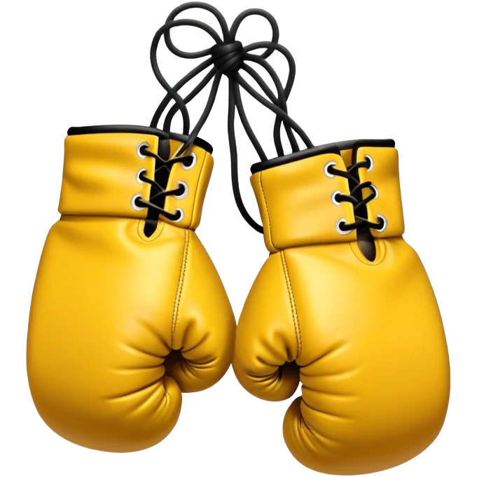 yellow Boxing gloves emoji