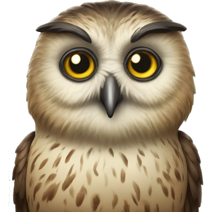 Old German Owl emoji