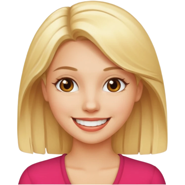 hot blondie  emoji