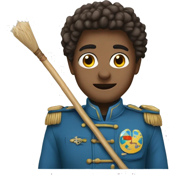 Un castor avec un bâton  emoji