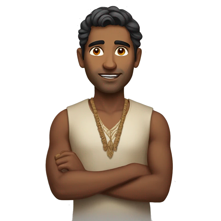 Realistic Indian menn emoji