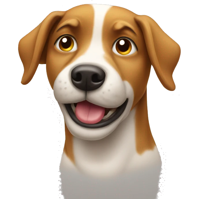 drunk dog emoji