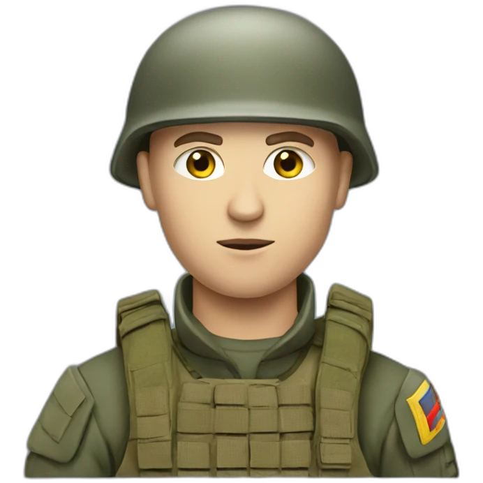 ukrainian soldier during russian invasion emoji