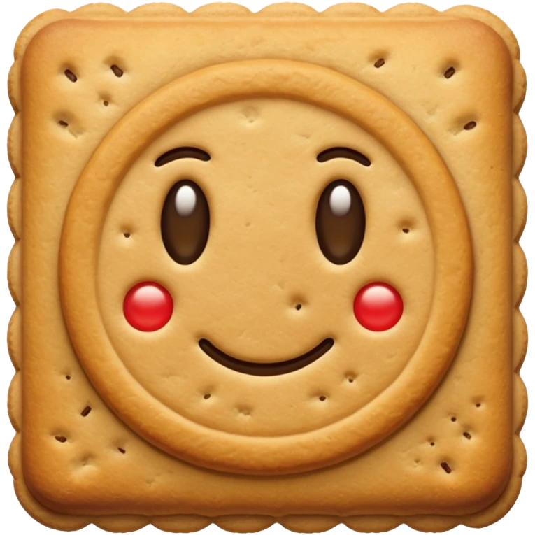 rectangular biscuit cookie emoji
