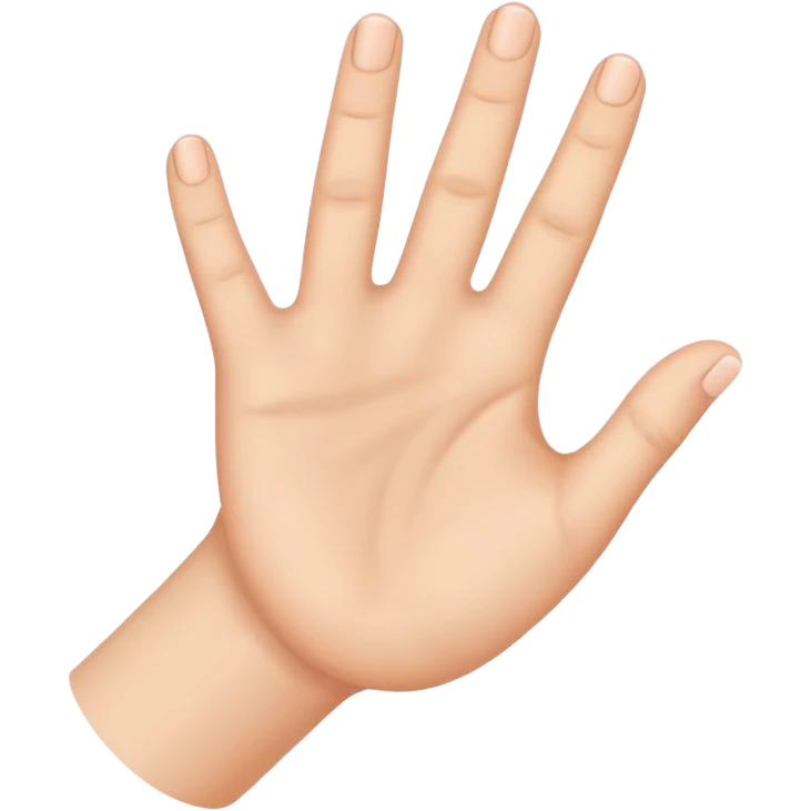 hand in an L shape emoji