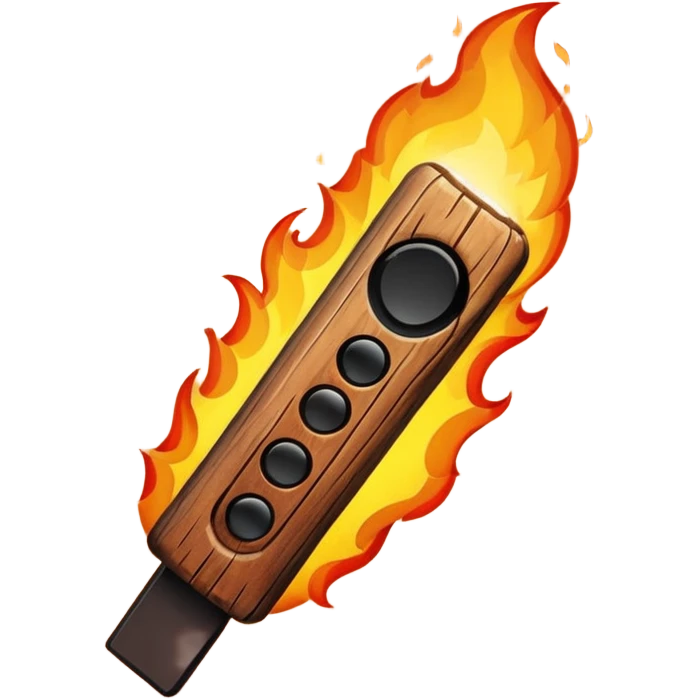 fire stick  emoji