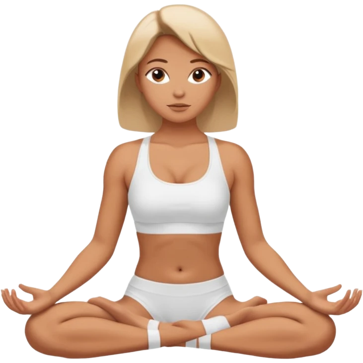 👯‍♀️+😴+🩲+🧘‍♀️ emoji