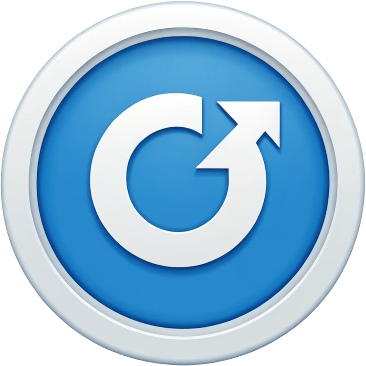 "Símbolo no formato de círculo, fundo sólido na cor azul oficial do Instagram (#0095F6), com um check branco nítido e alinhado no centro. Estilo minimalista, sem sombras, exatamente como o selo de verificação do Instagram." emoji