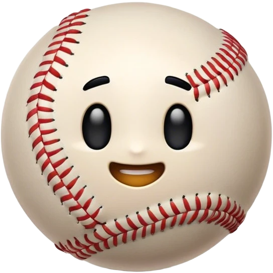 Cinematic Realistic Baseball Pop Culture Emoji, showcasing an action-packed scene of America's favorite pastime rendered with lifelike textures and energetic, nostalgic lighting. emoji