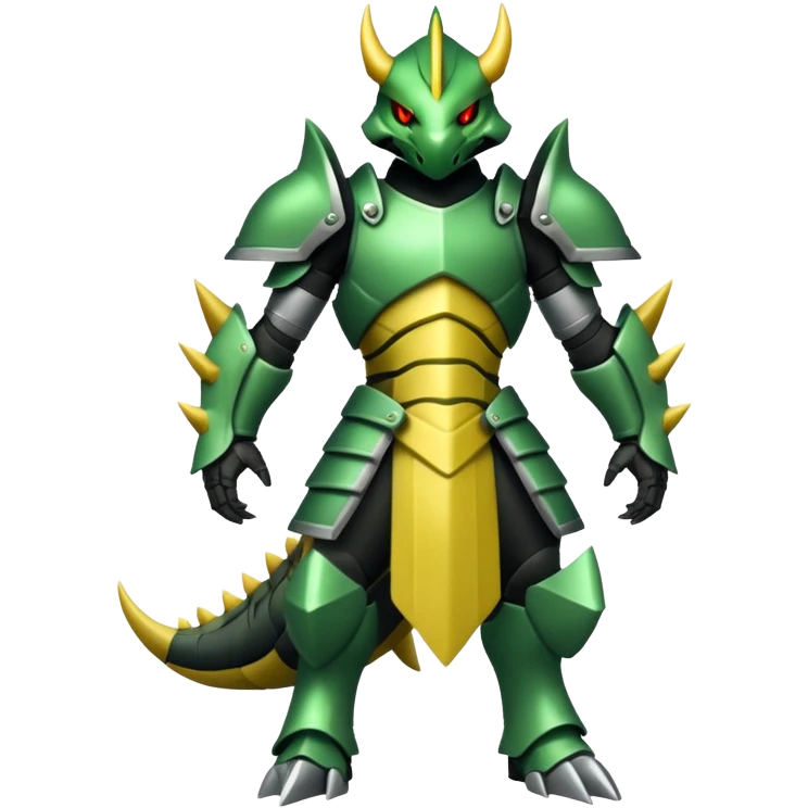 Haxorus (full body) emoji